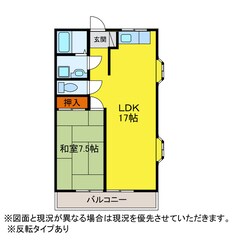 コーポ竹屋　第二の物件間取画像